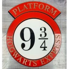 Wanddecoratie "Zweinstein Express"