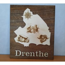 Wanddecoratie "Drenthe"